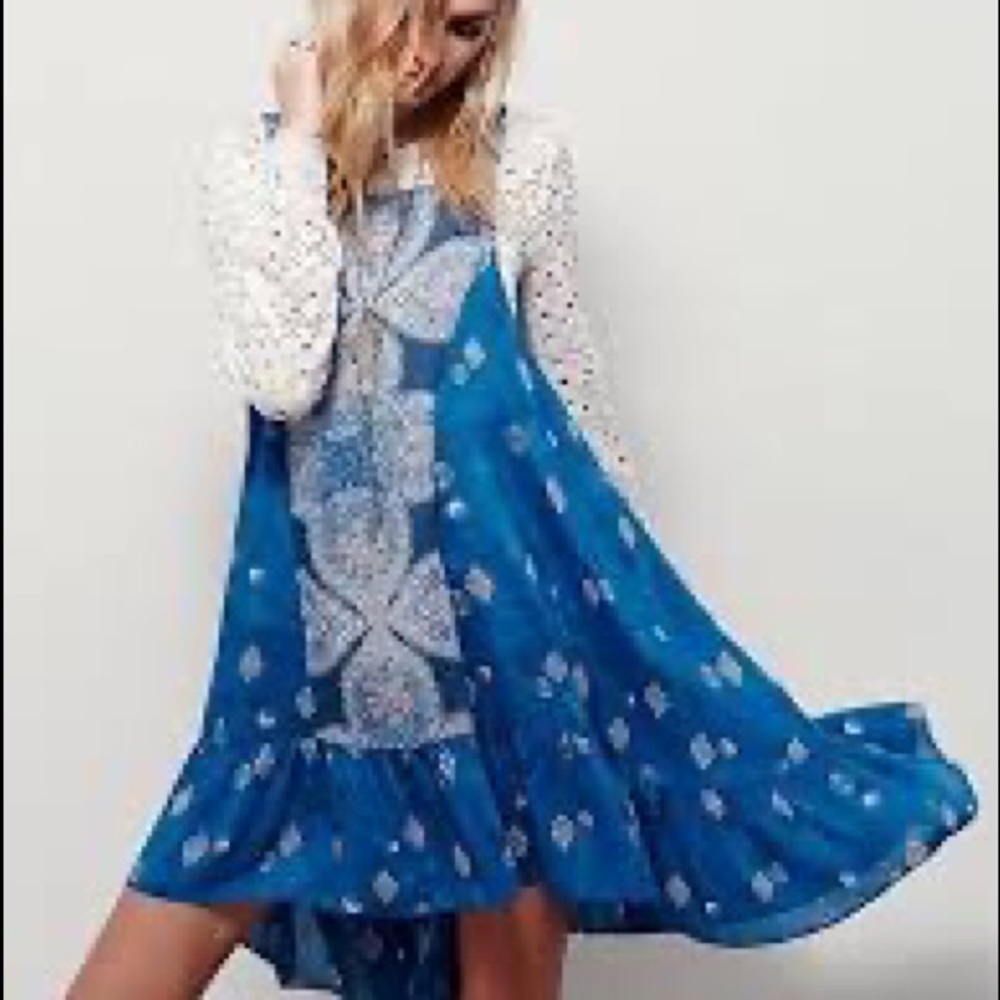 Work only once free people into you slip dress